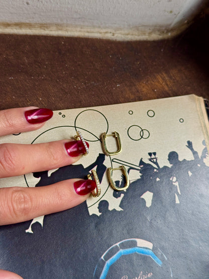 THE MINI DIAMONDS HOOP (single)